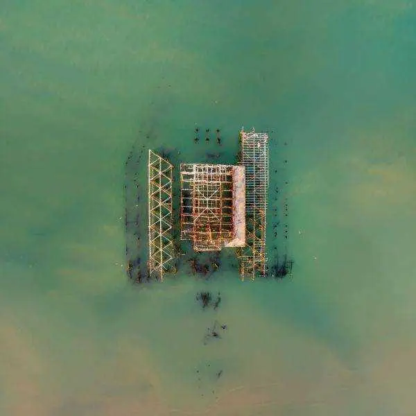 West Pier Aerial Photos