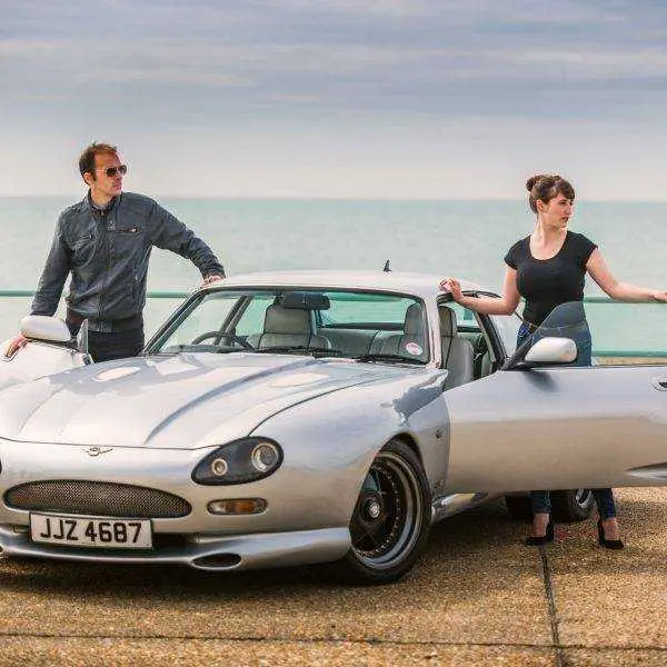 2 Models and a Jaguar XJS Monaco